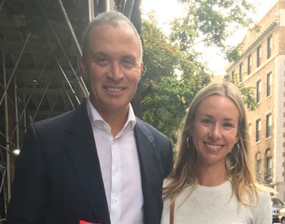 Dorothy Bowles Ford son Harold Ford Jr. with his wife Emily Threlkeld